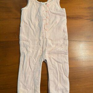 Hanna Andersson Light Pink Kids Romper